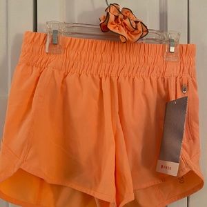 Lululemon Seawheeze Shorts and Scrunchie